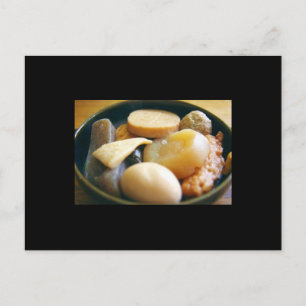 Food in Japan Postcard