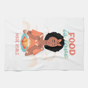 Food is Love Made Visible Tea Towel