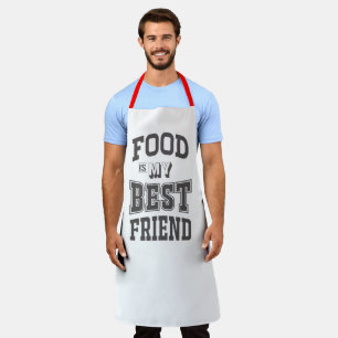 Food Is My Best Friend Apron