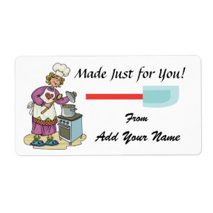 Food / Kitchen Label - SRF