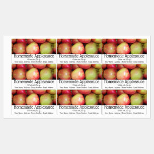 Food Labels - Crate of Apples