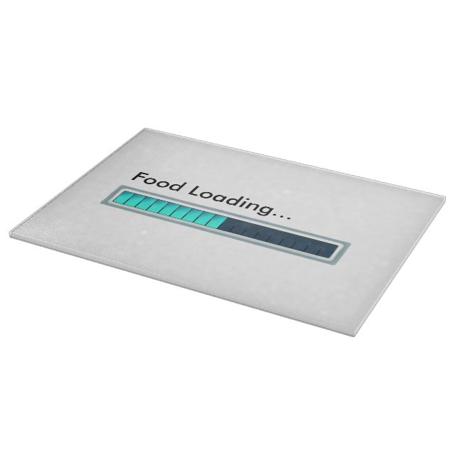 Food Loading Glass Cutting Board (Corner)
