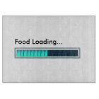Food Loading Glass Cutting Board