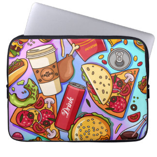 Food Love Laptop Sleeve