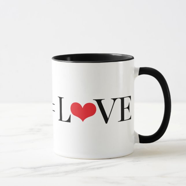 Food = Love Mug (Right)