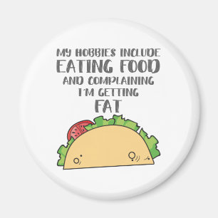 Food Lover for Foodie Hobbies Include Eating Food Magnet