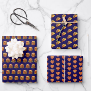 Food Lover Multi Pack Wrapping Paper Sheet