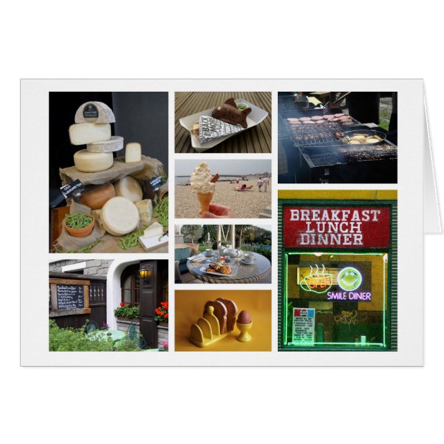 Food-lover's card (Front Horizontal)