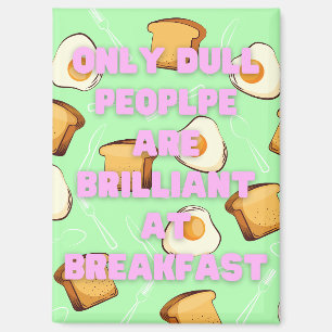 Food magnet, breakfast, food themed magnet