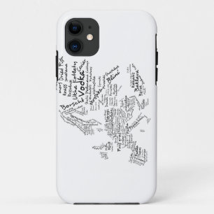 Food Map of Europe iPhone 11 Case