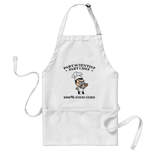 Food Nerd Standard Apron (Front)
