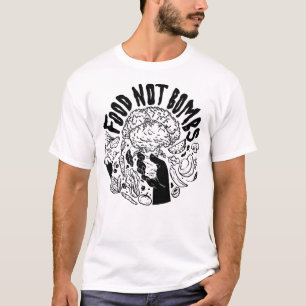 Food Not Bombs broccoli tee