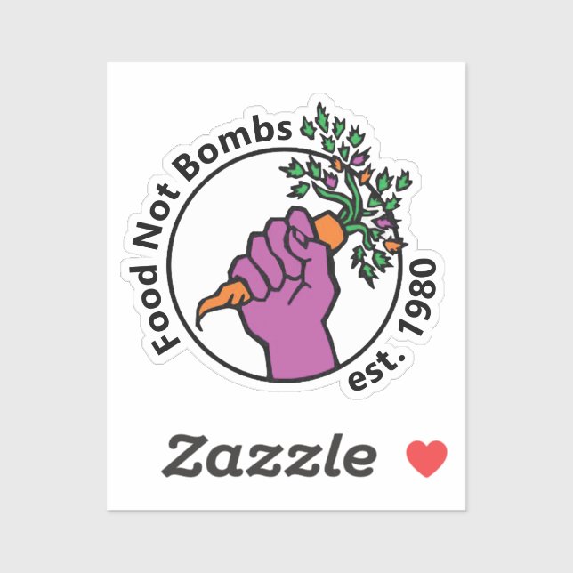 Food Not Bombs logo with text (Sheet)