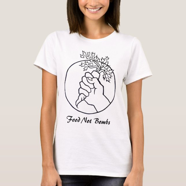 food not bombs tank top (Front)