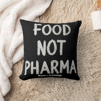 Food Not Pharma Natural Organic Nutrition Healthy Cushion