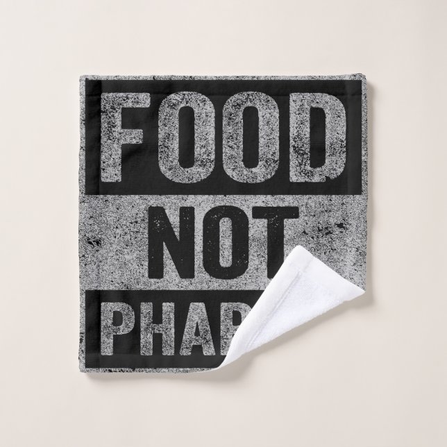 Food Not Pharma Natural Organic Nutrition Wash Cloth (Wash Cloth)