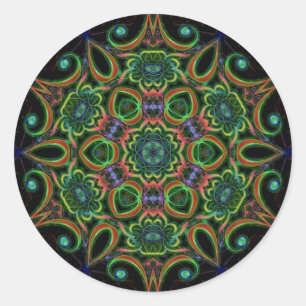 Food of The Soul (edit) Classic Round Sticker