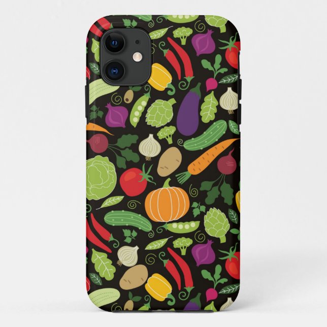 Food on a black background Case-Mate iPhone case (Back)