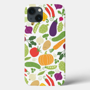 Food on a white background iPhone 13 case