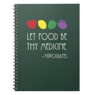 Food or Diet Journal Let Food be thy Medicine