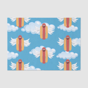 Food Party Cartoon Hot Dog Tissue Paper