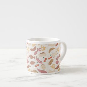 Food Pattern 2 Espresso Cup