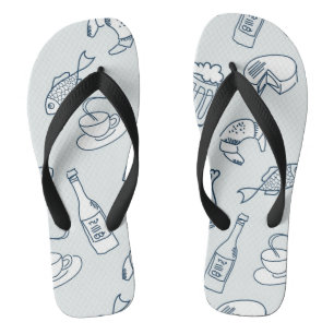 Food Pattern 2 Thongs