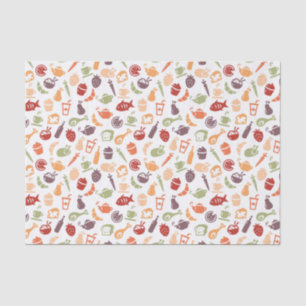 Food Pattern 2 Tissue Paper