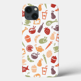 Food Pattern 3 iPhone 13 Case
