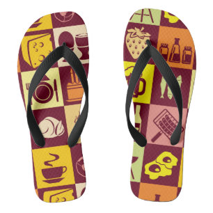 Food Pattern 3 Thongs
