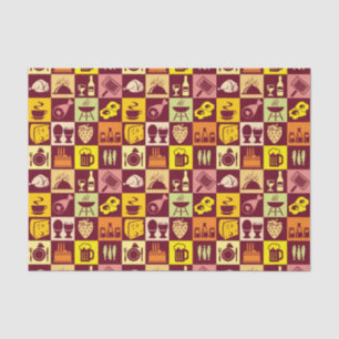 Food Pattern 3 Tissue Paper