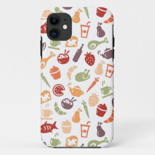 Food Pattern iPhone 11 Case