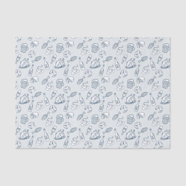 Food Pattern Tissue Paper (Front)