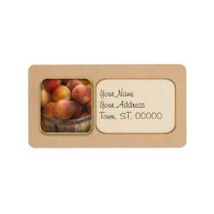 Food - Peaches - Just Peachy Label