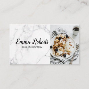 Food Photography Blogger Kitchen Business Card