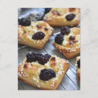 Food Photography Cream Cheese Blackberry Danish