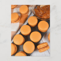 Food Photography French Pastry Peach Macarons