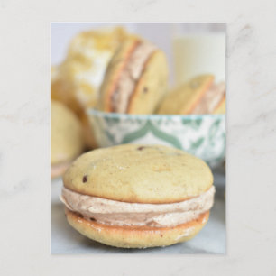 Food Photography PA Dutch Banana Whoopie Pies Postcard