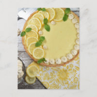 Food Photography Tarte au Citron Lemon Tart Pastry