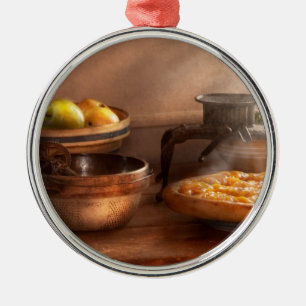 Food - Pie - Mama's peach pie Metal Ornament