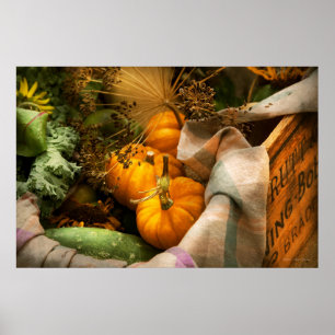 Food - Pumpkin - Summer still life Poster