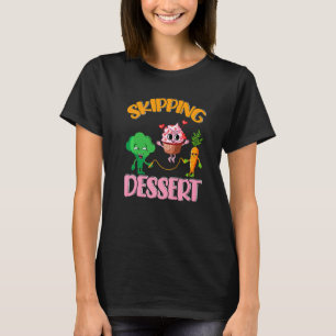 Food Pun Broccoli Carrot Cupcake T-Shirt