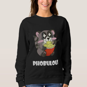 Food Pun Lemur Pho King Vietnamese Food Pho Sweatshirt