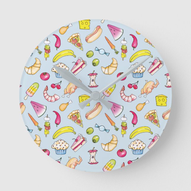Food Round Clock (Front)