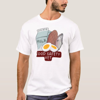 Food Safety Vet–Veterinary Food Inspection Design T-Shirt