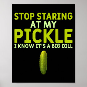 Food Stop Staring At My Ckle Funny Ckles  Poster