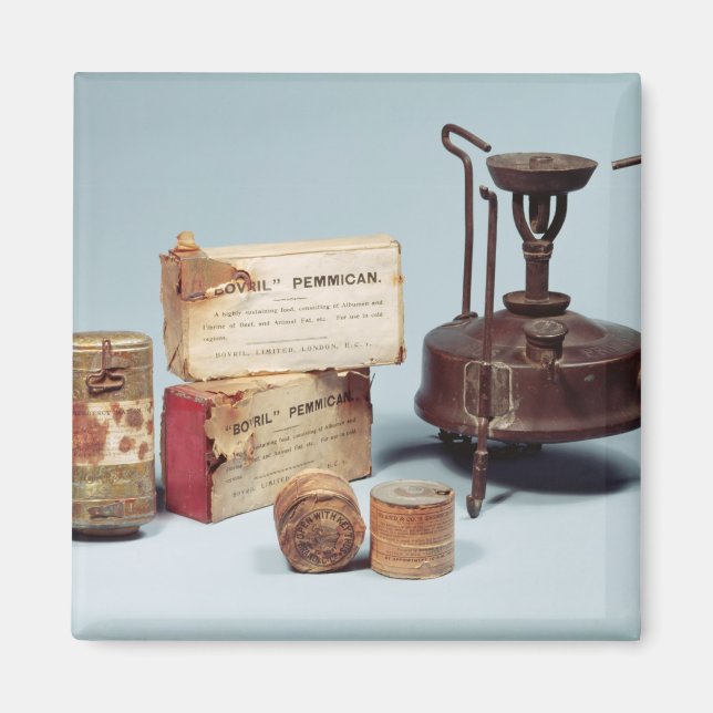 Food taken on Scott's Antarctic expedition Magnet (Front)