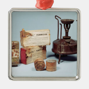 Food taken on Scott's Antarctic expedition Metal Ornament