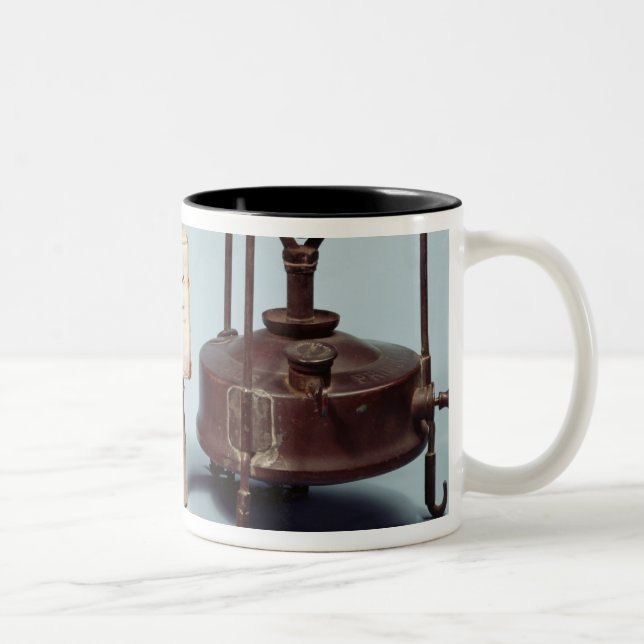 Food taken on Scott's Antarctic expedition Two-Tone Coffee Mug (Right)