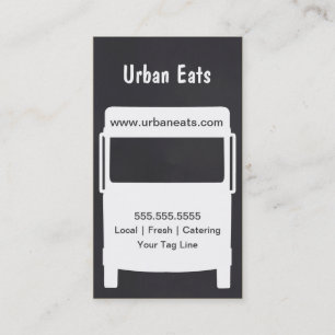 Food Truck Business Card Template
